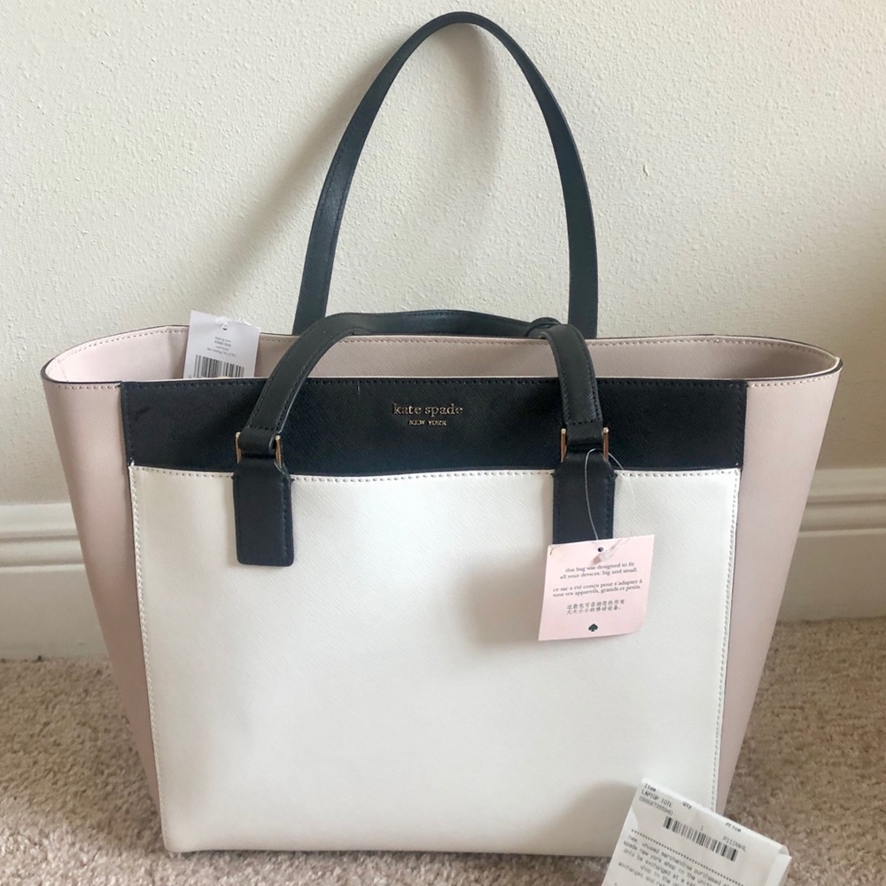 NWT KATE SPADE Large Laptop Cameron Tote handbag